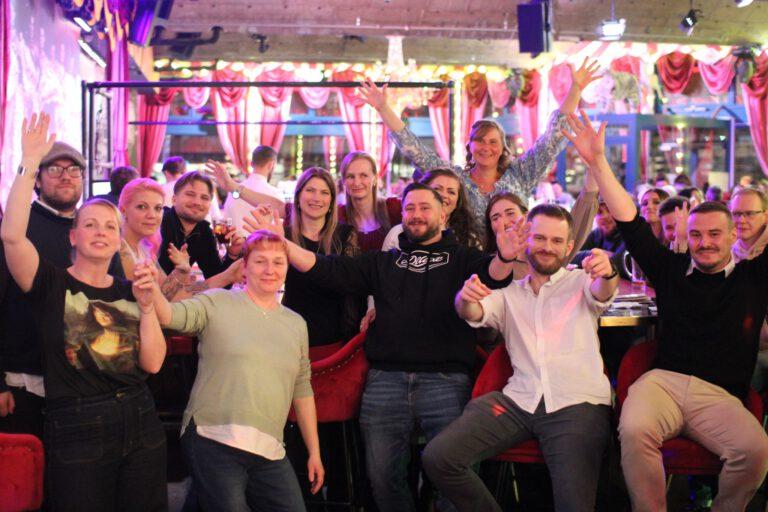 company gathering in knutschfleck berlin