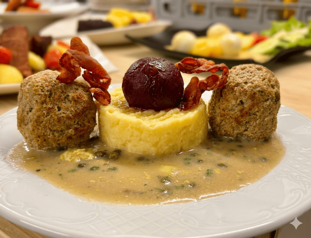 Das leckerste Abendessen in ganz Berlin gibt es zu unserer Show im Knutschfleck am Alexanderplatz